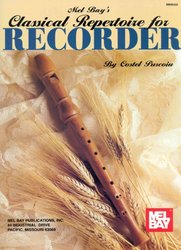 MEL BAY PUBLICATIONS Classical Repertoire for RECORDER - Klasický repertoár pro zobcovou flétnu