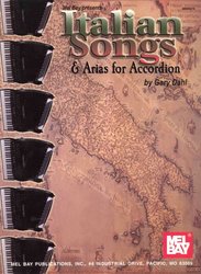 Italian Songs &amp; Arias for Accordion / akordeon