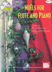 MEL BAY PUBLICATIONS NOELS FOR FLUTE AND PIANO + CD