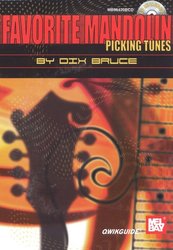 MEL BAY PUBLICATIONS Favorite Mandolin Picking Tunes + CD / mandolína + tabulatura