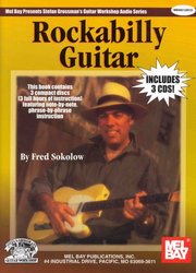 ROCKABILLY GUITAR by Fred Sokolow + 3x CD