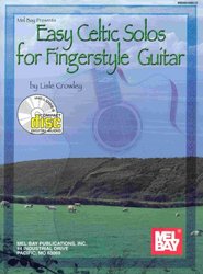 MEL BAY PUBLICATIONS EASY CELTIC SOLOS FOR FINGERSTYLE GUITAR + CD  /  kytara + tabulatura