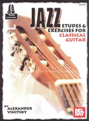 Jazz Etudes &amp; Exercises for Classical Guitar + Audio Online / klasická kytara