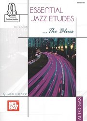 Essential Jazz Etudes...The Blues + Audio Online / altový saxofon