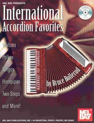 MEL BAY PUBLICATIONS International Accordion Favorites + CD