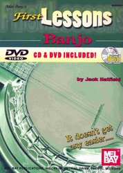 FIRST LESSONS - BANJO + CD & DVD