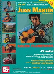 Solos Flamencos Guitar with Juan Martín 1 + Online Audio &amp; Video / kytara + tabulatura