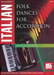 ITALIAN FOLK DANCES for Accordion / akordeon