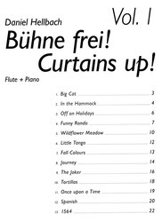 Hellbach: Bühne Frei! Curtains Up! v.1 + CD / příčná flétna a klavír