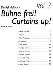 Hellbach: Bühne Frei! Curtains Up! v.2 + CD / příčná flétna a klavír