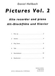 PICTURES 2 by Daniel Hellbach + CD / altová zobcová flétna a klavír