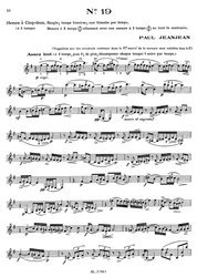 Jeanjean: Vingt Cinq Etudes Techniques et Melodiques 2 (14-25) / 25 technických a melodických etud 2 (cvičení 14-25)