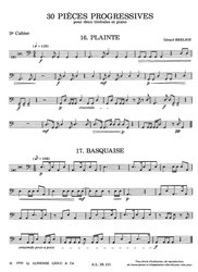 Berlioz: 30 PIECES PROGRESSIVES 2 (16-30) / dva tympány a klavír