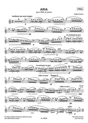 Bozza: Aria / příčná flétna a klavír