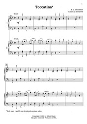 Toccatina / 2 klavíry 4 ruce