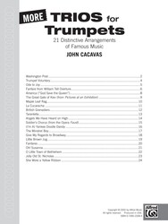 More Trios for Trumpets / 21 oblíbených melodií pro tři trumpety