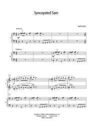 Mier, Martha: Syncopated Sam / 2 klavíry 4 ruce