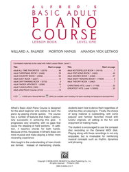 Alfred´s Basic Adult Piano Course 1 / škola hry na klavír pro dospělé