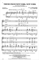 Theme from New York, New York  / SATB