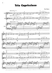 Trio Capriccioso / housle, viola a klavír