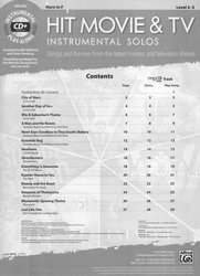 Hit Movie &amp; TV Instrumental Solos + CD / lesní roh a klavír (PDF)