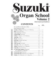 Suzuki Organ School 2 + CD / škola hry na varhany