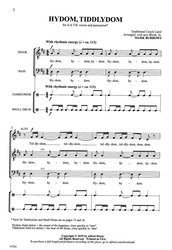 Hydom, Tiddlydom (Pásli ovce valaši) / SATB*+ perccusion