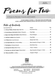 Poems for Two / 10 pěveckých duet s klavírním doprovodem