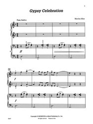 Mier, Martha: Gypsy Celebration / 2 klavíry 4  ruce