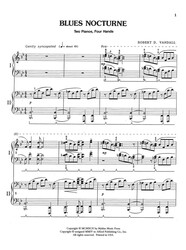 Vandall: Blues Nocturne / 2 klavíry 4 ruce