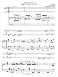 Rag-Time Dance / skladba pro dva saxofony (AA) a klavír