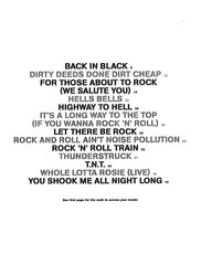 Play Drums With: The Best of AC/DC + Audio Online / 13 skladeb pro bubeníky