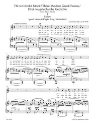 Dvořák: Písně II / zpěv (nižší hlas) a klavír