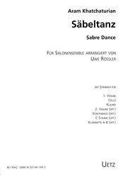 Edition Pro Salon: Säbeltanz (Sabre Dance, Šavlový tanec) / housle, violoncello a klavír