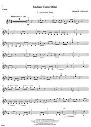 Perlman: INDIAN CONCERTINO / housle a klavír