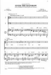 OVER THE RAINBOW / SATB*