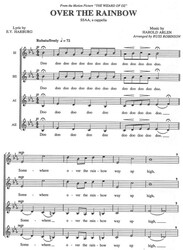 OVER THE RAINBOW / SSAA a cappella