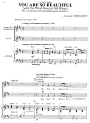 YOU ARE SO BEAUTIFUL / SSA