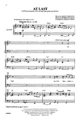 AT LAST / SATB*