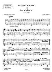 Couperin: LE TIC-TOC-CHOC ou Les Maillotins / klavír