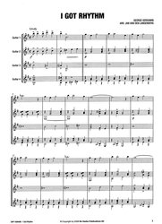 Gershwin: I GOT RHYTHM / kytarový soubor (4 kytary)