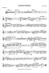 Cartoon Music / klarinetový kvartet