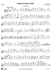 Purcell: Westminster Suite / kvartet pro čtyři příčné flétny