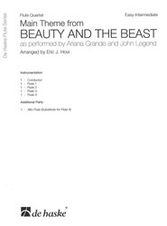 Beauty and The Beast (Main Theme) / čtyři příčné flétny (kvartet)