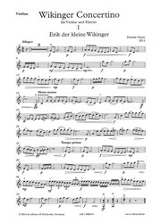 Pieper: Wikinger Concertino / housle a klavír