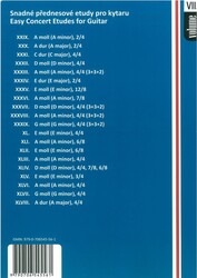 Česká kytara VII. - Snadné přednesové etudy 29-48