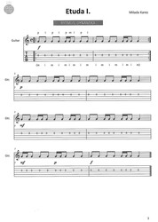 Česká kytara V. - Snadné přednesové etudy 1-14