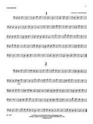 First Book of Practical Studies / trombon (pozoun) - praktická cvičení a etudy