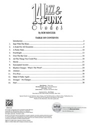14 Jazz &amp; Funk Etudes by Bob Mintzer + Audio Online for Bb instruments (Tenor Sax, Soprano Sax, Clarinet)