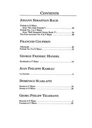 The BAROQUE Masters / 11 barokních klavírních skladeb